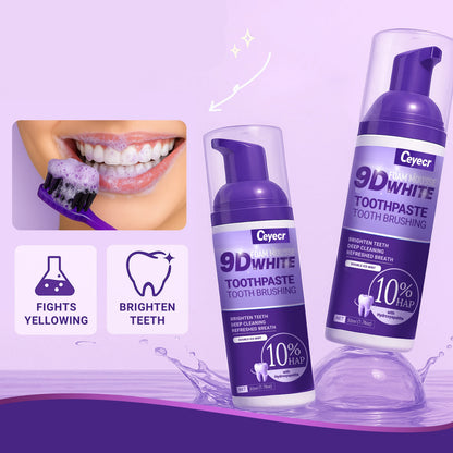 9D White Mousse Toothpaste